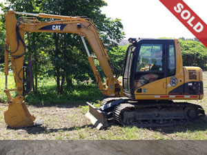 CAT 307C sold