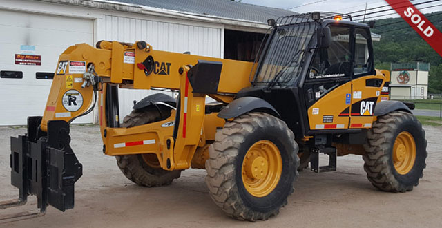 CAT Telescoping Forklift sold